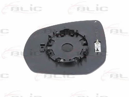 Wing mirror glass Heated Blic 6102-02-1232858P