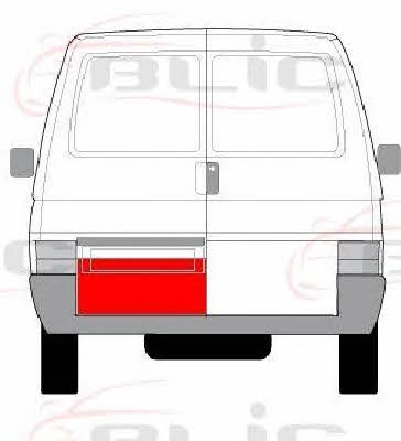 Blic 6016-00-9558151P Repair part door car 6016009558151P