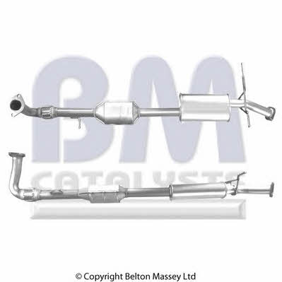 Catalytic exhaust system Hyundai Santa Fe: BM80428H BM Catalysts Catalytic Converter
