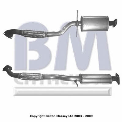 BM Catalysts BM50022 Exhaust pipe BM50022