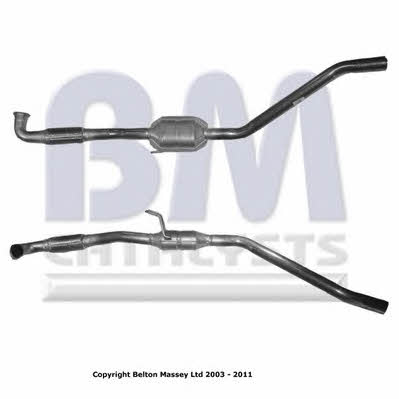 Catalytic exhaust system Volkswagen Multivan: BM80355H BM Catalysts Catalytic Converter