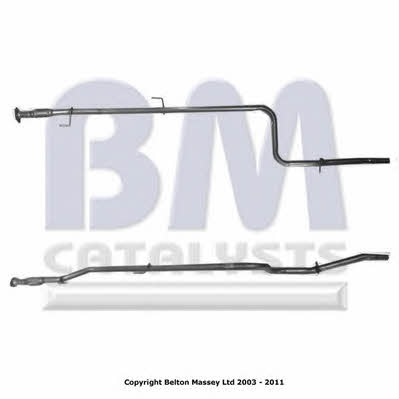 BM Catalysts BM50127 Exhaust pipe BM50127