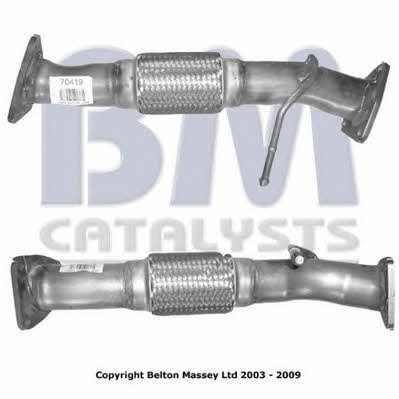 BM Catalysts BM70419 Exhaust pipe BM70419