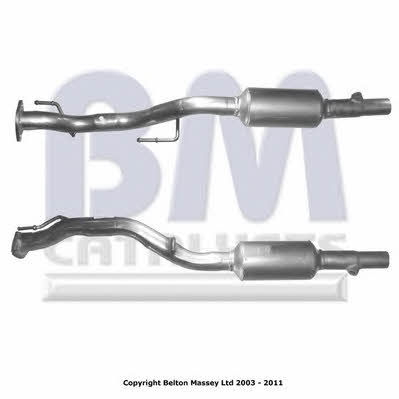 BM91176H BM Catalysts Catalytic Converter