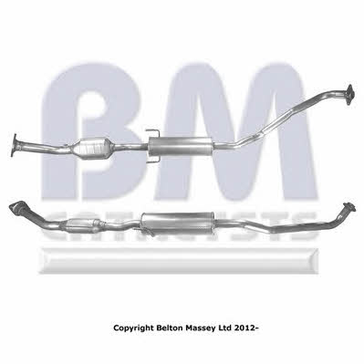 Catalytic exhaust system Toyota Corolla: BM91604H BM Catalysts Catalytic Converter