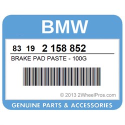 BMW 83 19 2 158 852 Brake pad paste, 100 g 83192158852
