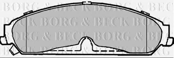 Borg & beck BBP2369 Brake Pad Set, disc brake BBP2369