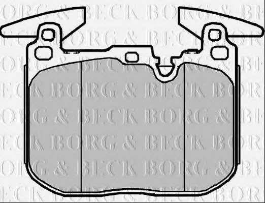 Borg & beck BBP2377 Brake Pad Set, disc brake BBP2377