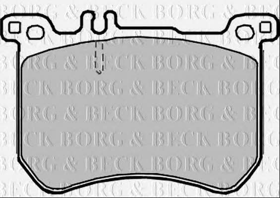 Borg & beck BBP2378 Brake Pad Set, disc brake BBP2378