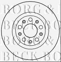 Borg & beck BBD5272 Rear ventilated brake disc BBD5272