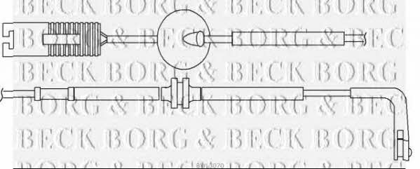 Borg & beck BWL3070 Warning contact, brake pad wear BWL3070