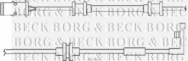 Borg & beck BWL3014 Warning contact, brake pad wear BWL3014