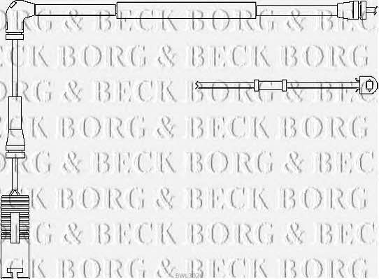 Borg & beck BWL3026 Warning contact, brake pad wear BWL3026