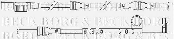 Borg & beck BWL3116 Warning contact, brake pad wear BWL3116