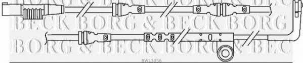 Borg & beck BWL3056 Warning contact, brake pad wear BWL3056