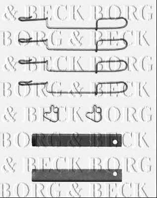 Borg & beck BBK1427 Mounting kit brake pads BBK1427