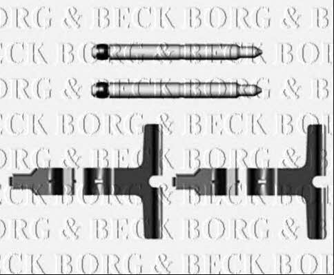 Borg & beck BBK1444 Mounting kit brake pads BBK1444
