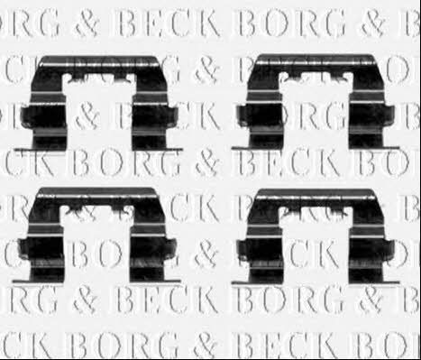 Borg & beck BBK1535 Mounting kit brake pads BBK1535