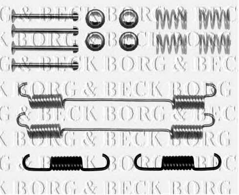 Borg & beck BBK6156 Mounting kit brake pads BBK6156
