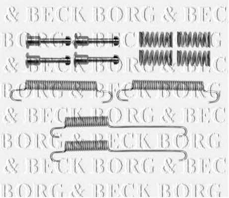 Borg & beck BBK6216 Mounting kit brake pads BBK6216