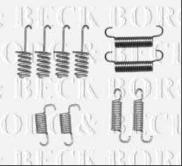 Borg & beck BBK6178 Mounting kit brake pads BBK6178