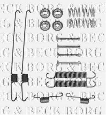 Borg & beck BBK6300 Mounting kit brake pads BBK6300