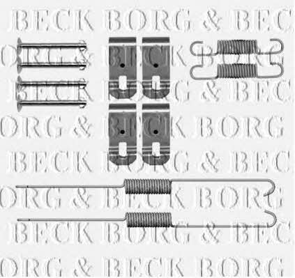Borg & beck BBK6319 Mounting kit brake pads BBK6319
