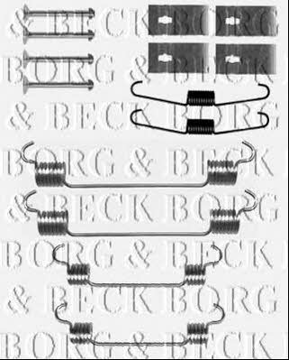 Borg & beck BBK6325 Mounting kit brake pads BBK6325