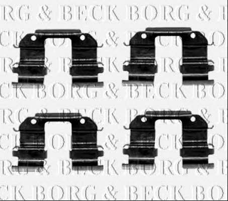 Borg & beck BBK1233 Mounting kit brake pads BBK1233