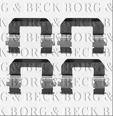 Borg & beck BBK1238 Mounting kit brake pads BBK1238
