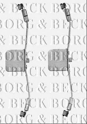 Borg & beck BBK1239 Mounting kit brake pads BBK1239