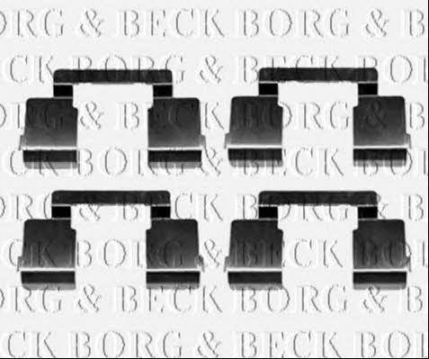 Borg & beck BBK1371 Mounting kit brake pads BBK1371