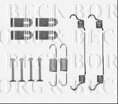 Borg & beck BBK6205 Mounting kit brake pads BBK6205