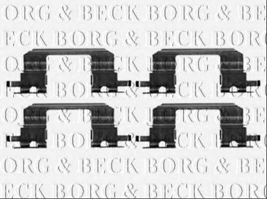 Borg & beck BBK1447 Mounting kit brake pads BBK1447