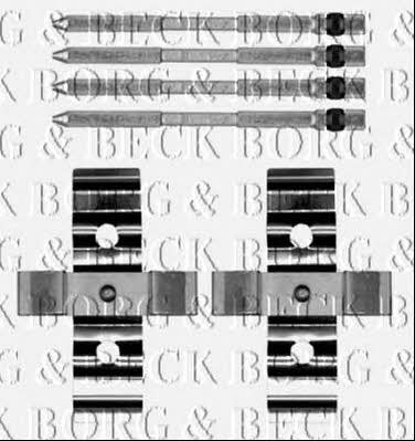 Borg & beck BBK1527 Mounting kit brake pads BBK1527