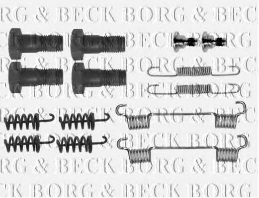 Borg & beck BBK6237 Mounting kit brake pads BBK6237