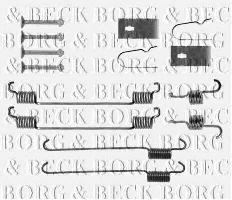 Borg & beck BBK6303 Mounting kit brake pads BBK6303