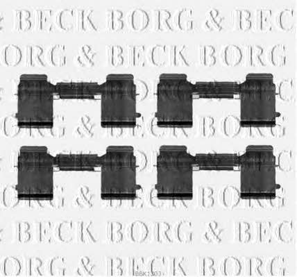 Borg & beck BBK1303 Mounting kit brake pads BBK1303