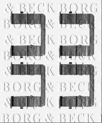 Borg & beck BBK1351 Mounting kit brake pads BBK1351