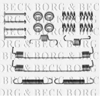 Borg & beck BBK6292 Mounting kit brake pads BBK6292