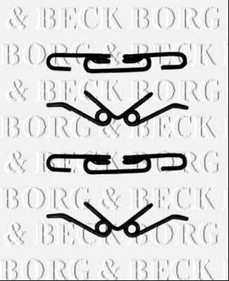 Borg & beck BBK1494 Mounting kit brake pads BBK1494