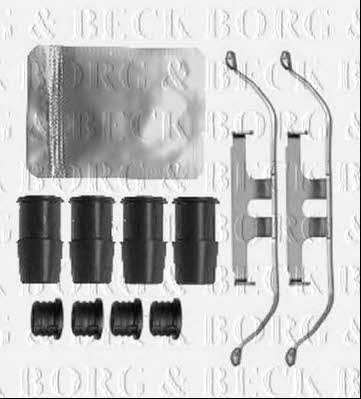 Borg & beck BBK1584 Mounting kit brake pads BBK1584