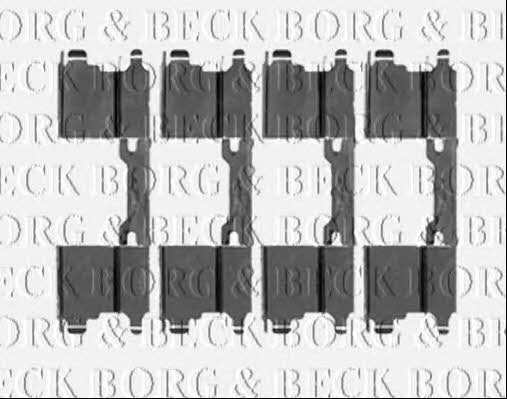 Borg & beck BBK1315 Mounting kit brake pads BBK1315