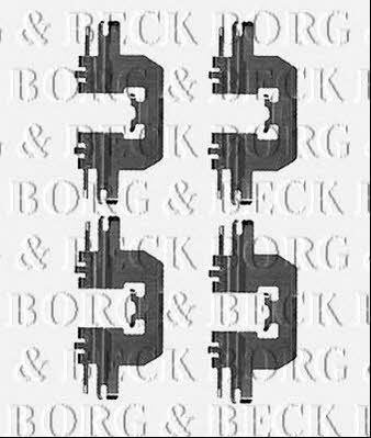 Borg & beck BBK1541 Mounting kit brake pads BBK1541