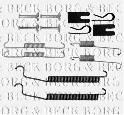 Borg & beck BBK6218 Mounting kit brake pads BBK6218