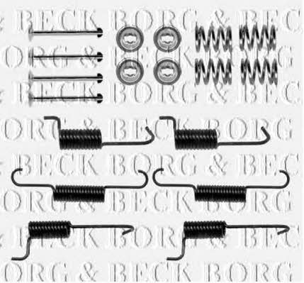 Borg & beck BBK6270 Mounting kit brake pads BBK6270