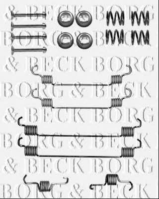 Borg & beck BBK6149 Mounting kit brake pads BBK6149