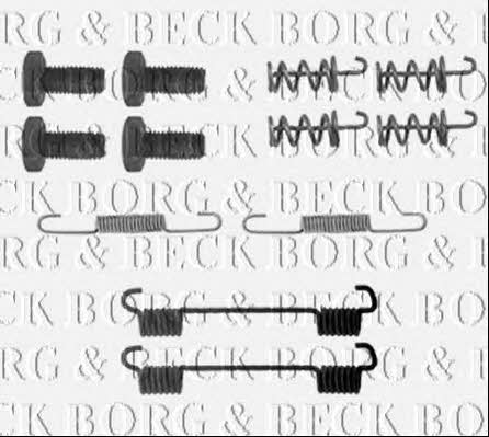 Borg & beck BBK6150 Mounting kit brake pads BBK6150