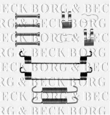 Borg & beck BBK6221 Mounting kit brake pads BBK6221