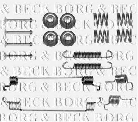 Borg & beck BBK6308 Mounting kit brake pads BBK6308